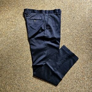 Deep Navy J. Crew Ludlow slim-fit pant in stretch Chino.